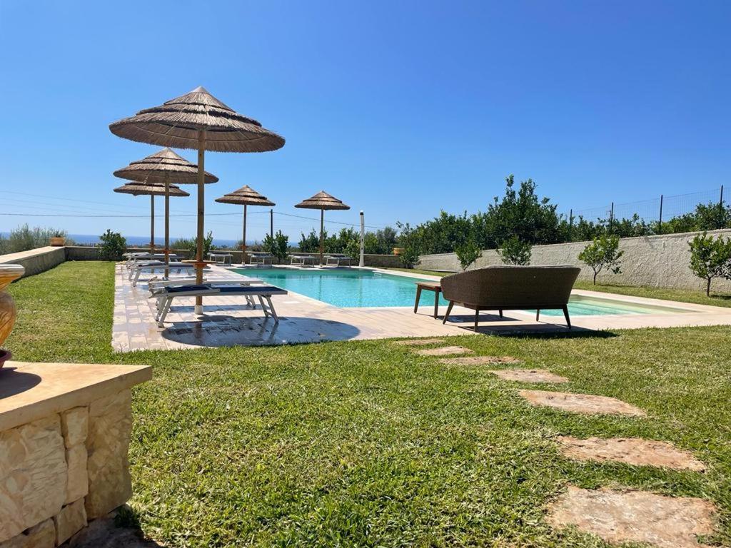 Villa Carmiano Luxury Bedrooms In Avola In The Province Of Syracuse With Spa And Swimming Pool And Wonderful Seaview Экстерьер фото